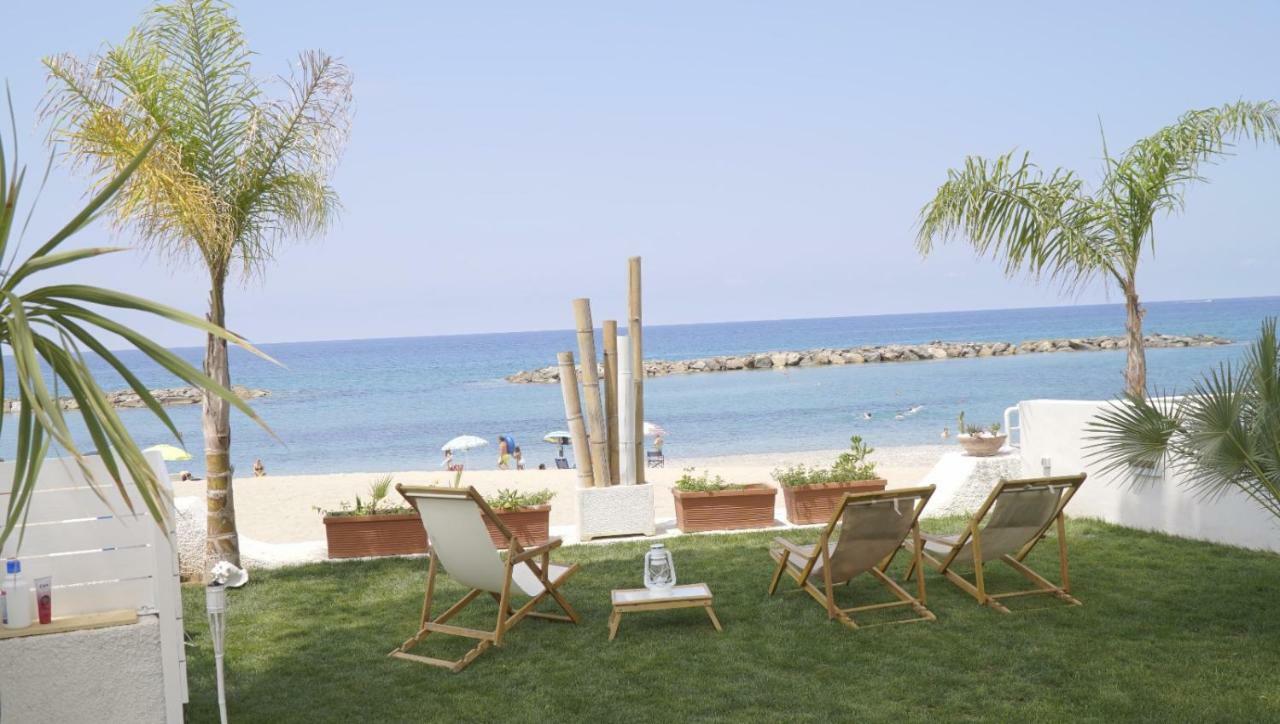 Villa A Diamante Sulla Spiaggia Belvedere Marittimo Exteriér fotografie