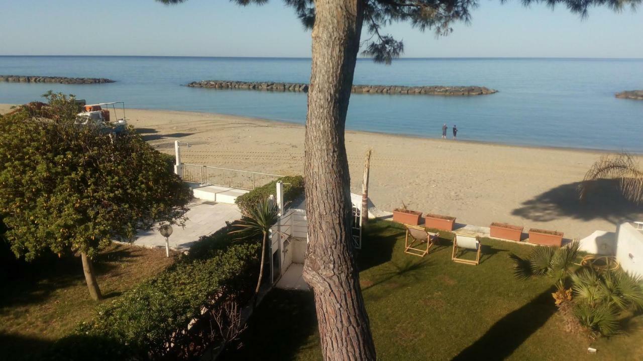 Villa A Diamante Sulla Spiaggia Belvedere Marittimo Exteriér fotografie