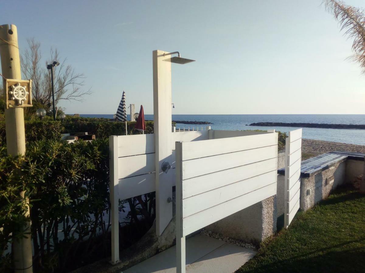 Villa A Diamante Sulla Spiaggia Belvedere Marittimo Exteriér fotografie