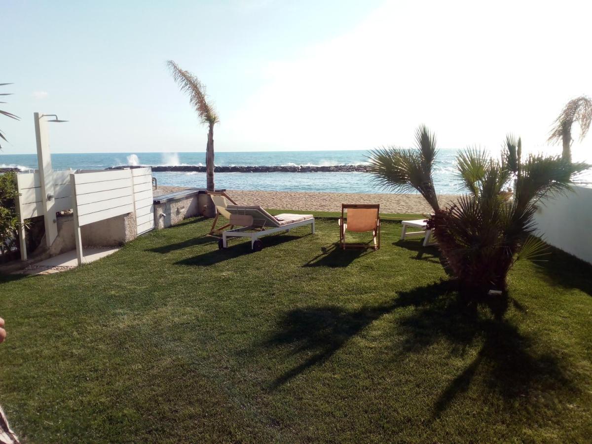 Villa A Diamante Sulla Spiaggia Belvedere Marittimo Exteriér fotografie