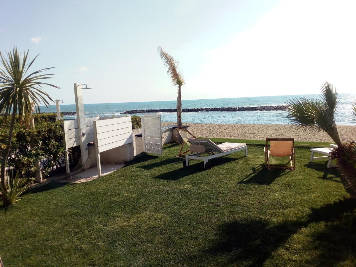 Villa A Diamante Sulla Spiaggia Belvedere Marittimo Exteriér fotografie